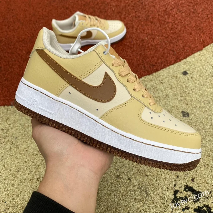 Nike Air Force 1 Low Wheat Yellow DQ7660-200