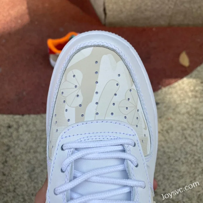 Nike Air Force 1 White Orange Rabbit Year FD4205-1