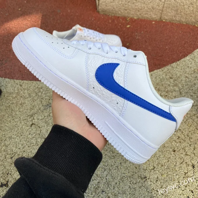 Nike Air Force 1 Low AF1 White Blue Durable Low-Top Sneakers FD0667-100