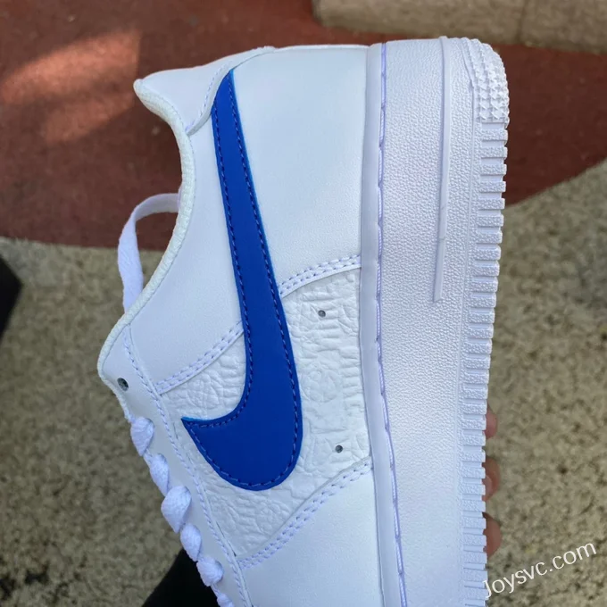 Nike Air Force 1 Low AF1 White Blue Durable Low-Top Sneakers FD0667-100