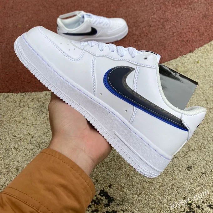 Nike Air Force 1 Low Impact Next Nature Anti-Slip Cushioned Low-Top Sneakers GS White FD0688-10