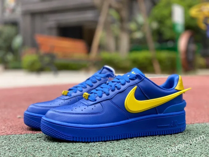 AMBUSH x Nike Air Force 1 Low Blue Yellow DV3464-400