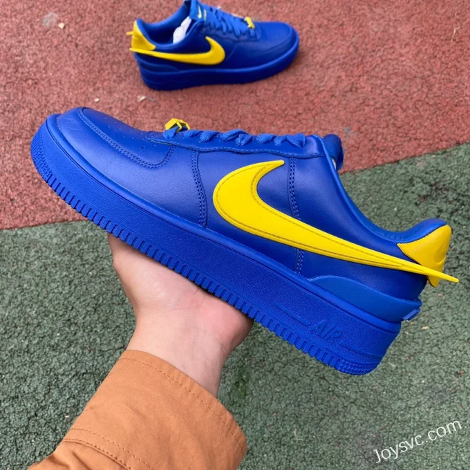 AMBUSH x Nike Air Force 1 Low Blue Yellow DV3464-400