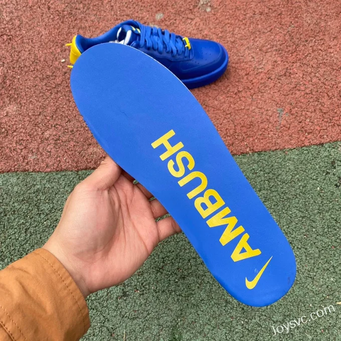 AMBUSH x Nike Air Force 1 Low Blue Yellow DV3464-400