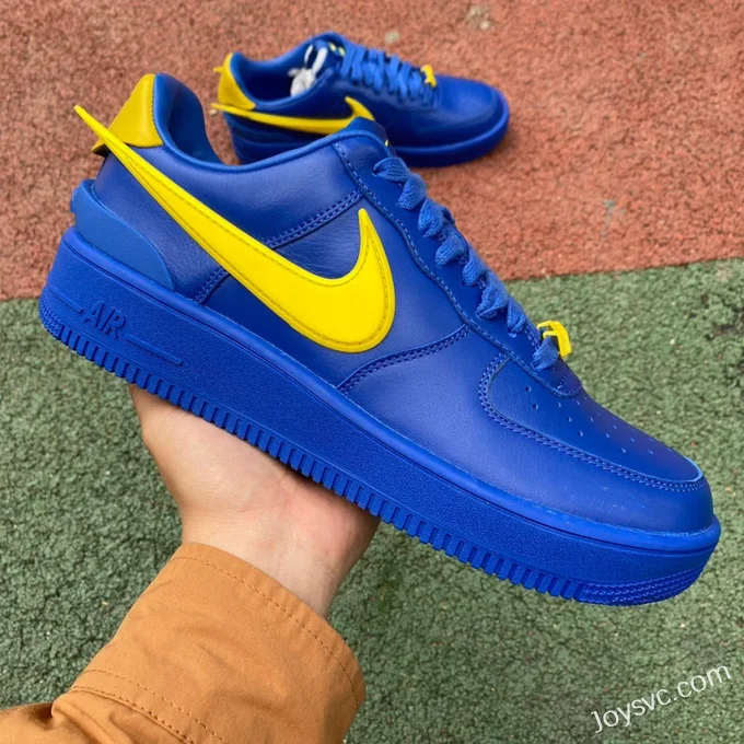 AMBUSH x Nike Air Force 1 Low Blue Yellow DV3464-400