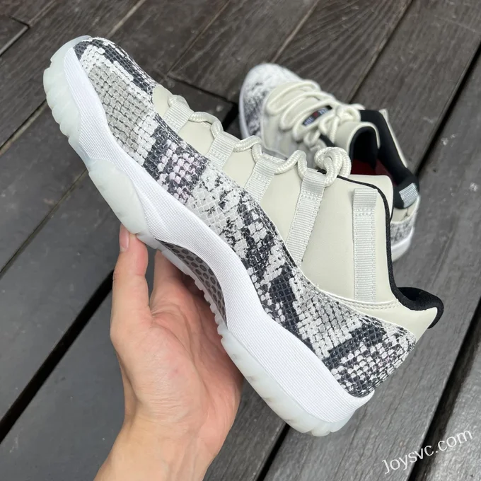 Air Jordan 11 Low White Snake CD6846-002