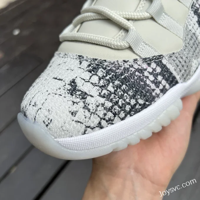 Air Jordan 11 Low White Snake CD6846-002