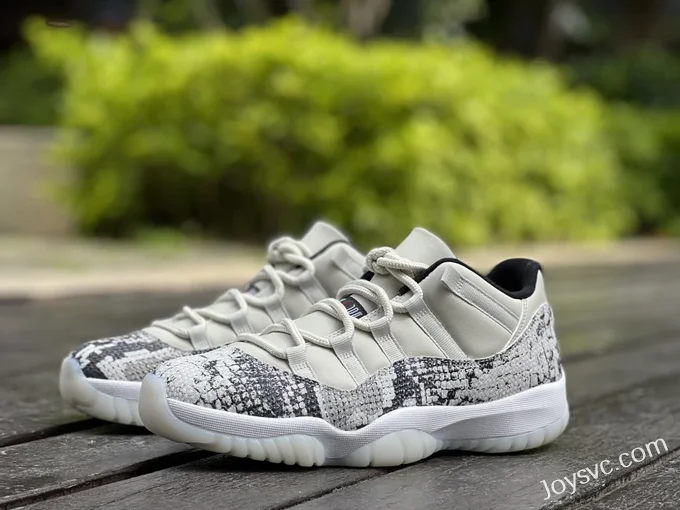 Air Jordan 11 Low White Snake CD6846-002