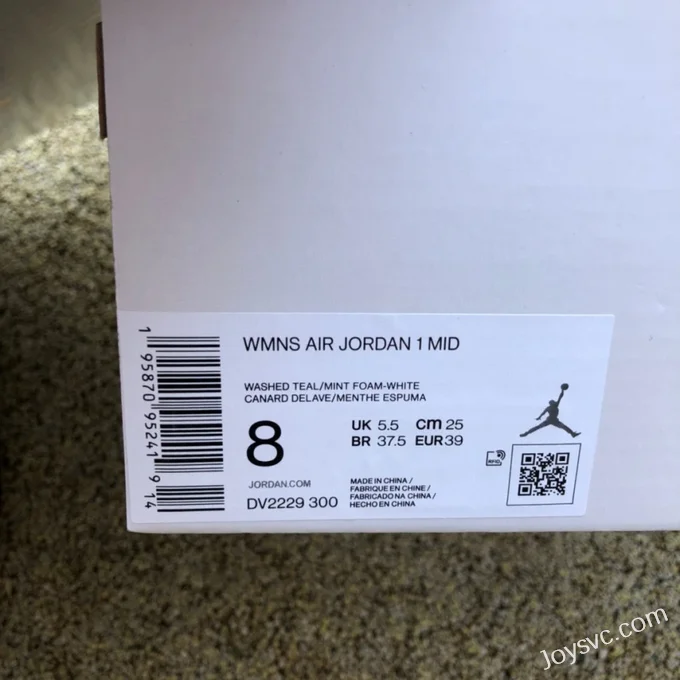 Air Jordan 1 Mid Tiffany Green DV2229-300