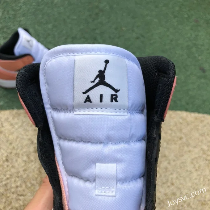 Air Jordan 1 Mid Black White Pink DM9077-108