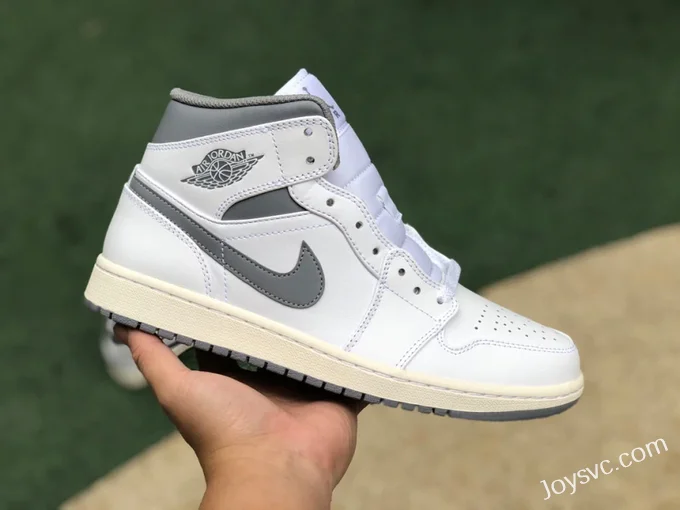 Air Jordan 1 Mid Vintage Grey 554724-135