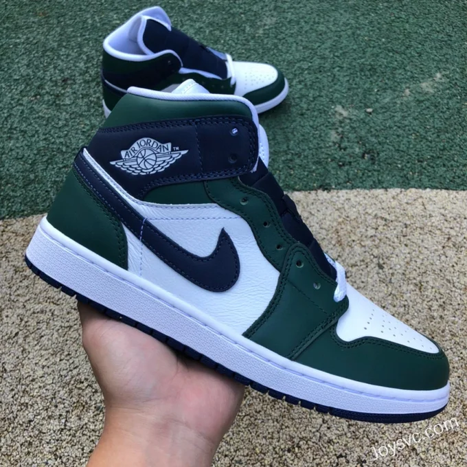 Air Jordan 1 Mid Green Blue DZ5326-300