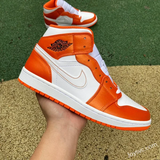 Air Jordan 1 Mid SE White Orange DM3531-800