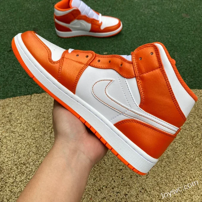 Air Jordan 1 Mid SE White Orange DM3531-800