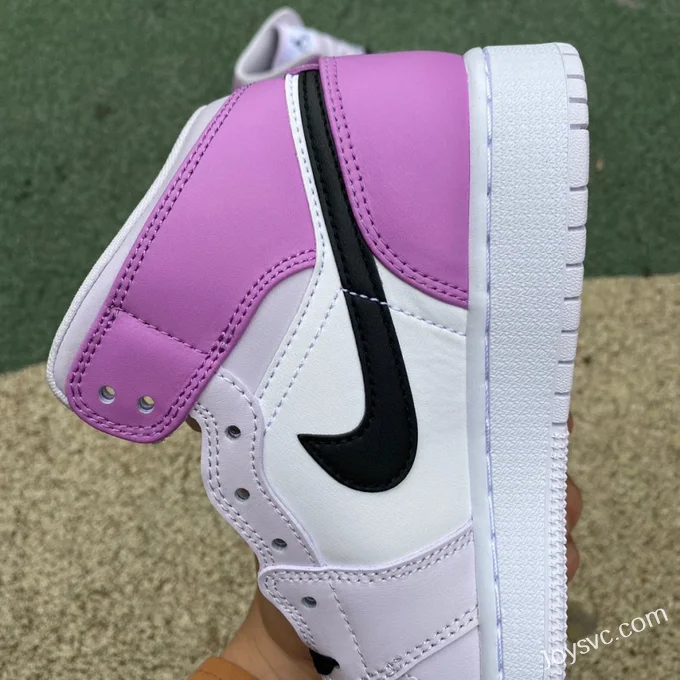 Air Jordan 1 Mid GS White Pink DQ8423-501