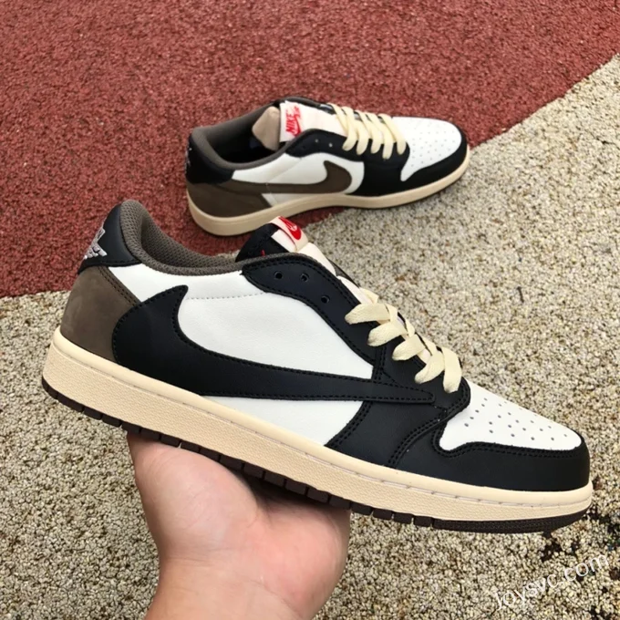 Travis Scott x Air Jordan 1 Low DM7866-151 Reverse Mocha Reverse Swoosh