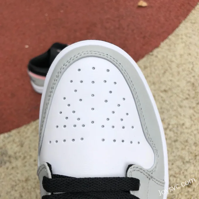 Air Jordan 1 Low 553558-062 Black Grey Pink Retro