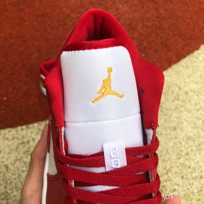 Air Jordan 1 Low 553560-607 White Red Retro