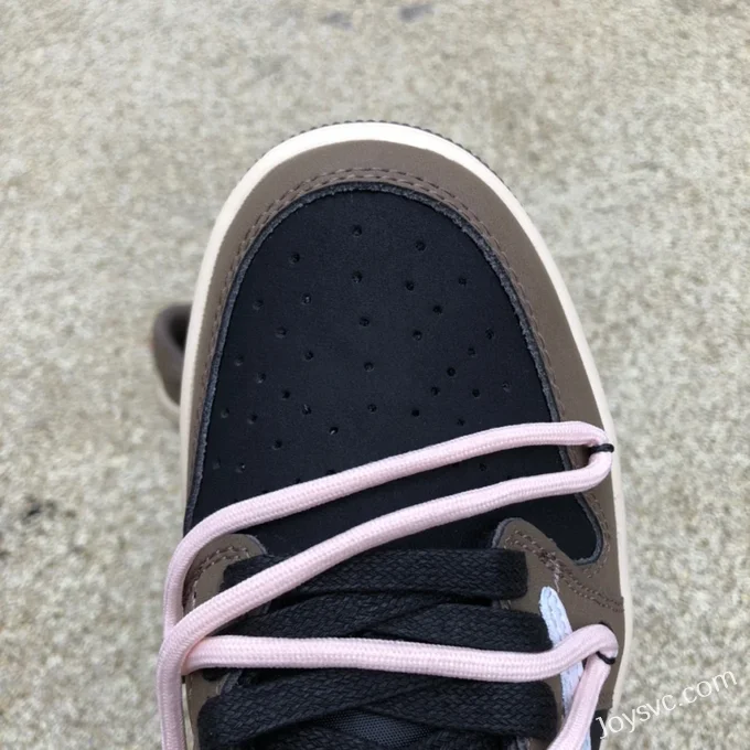 Travis Scott x Air Jordan 1 Low CQ42277-001 Brown Strap Reverse Swoosh