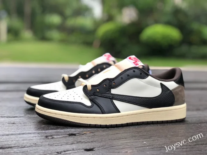 Air Jordan 1 Travis Scott CQ4277-105 Black White Brown Retro