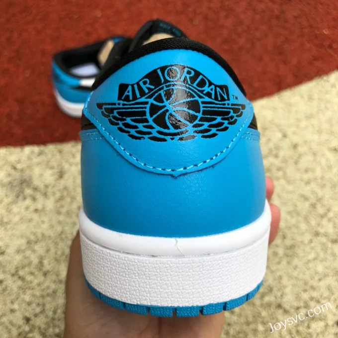 Air Jordan 1 Low CZ0790-104 Black White Blue UNC Retro