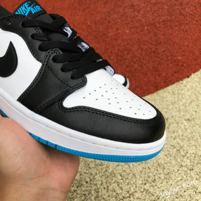 Air Jordan 1 Low CZ0790-104 Black White Blue UNC Retro