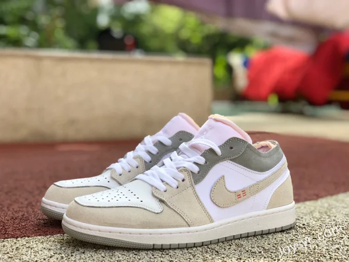 Air Jordan 1 Low DN1635-100 White Grey OW Retro