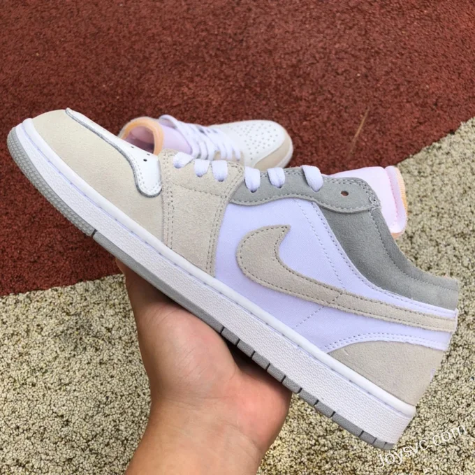 Air Jordan 1 Low DN1635-100 White Grey OW Retro