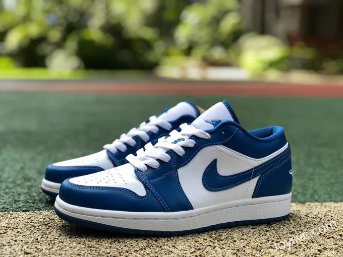 Air Jordan 1 Low DC0774-114 Marina Blue Retro