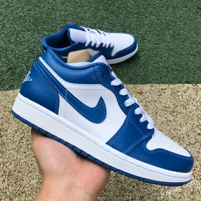 Air Jordan 1 Low DC0774-114 Marina Blue Retro