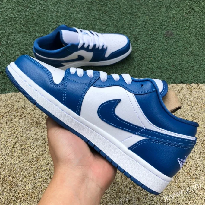 Air Jordan 1 Low DC0774-114 Marina Blue Retro