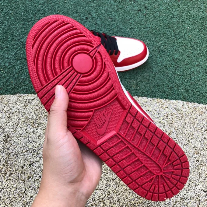 Air Jordan 1 Low 553558-163 Red White Black Retro