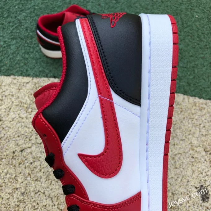 Air Jordan 1 Low 553558-163 Red White Black Retro