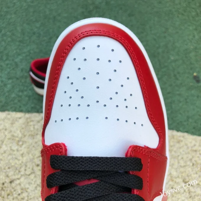 Air Jordan 1 Low 553558-163 Red White Black Retro