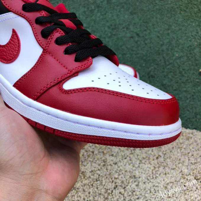 Air Jordan 1 Low 553558-163 Red White Black Retro