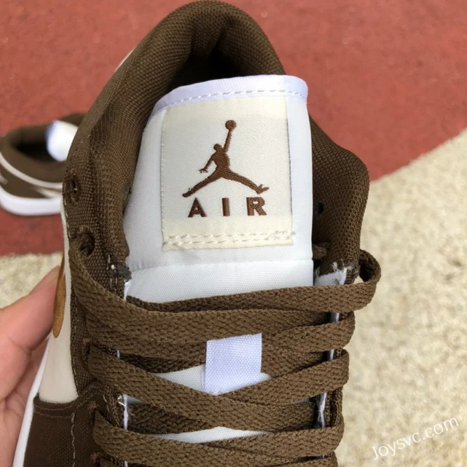 Air Jordan 1 Low SE DV0426-301 Brown Canvas Retro