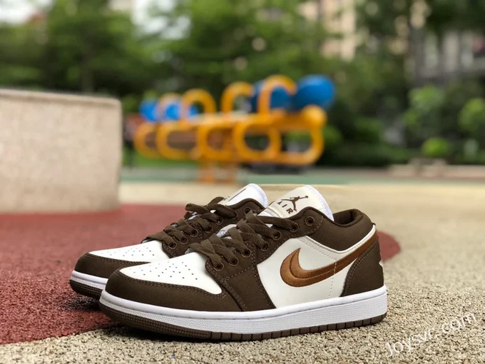 Air Jordan 1 Low SE DV0426-301 Brown Canvas Retro