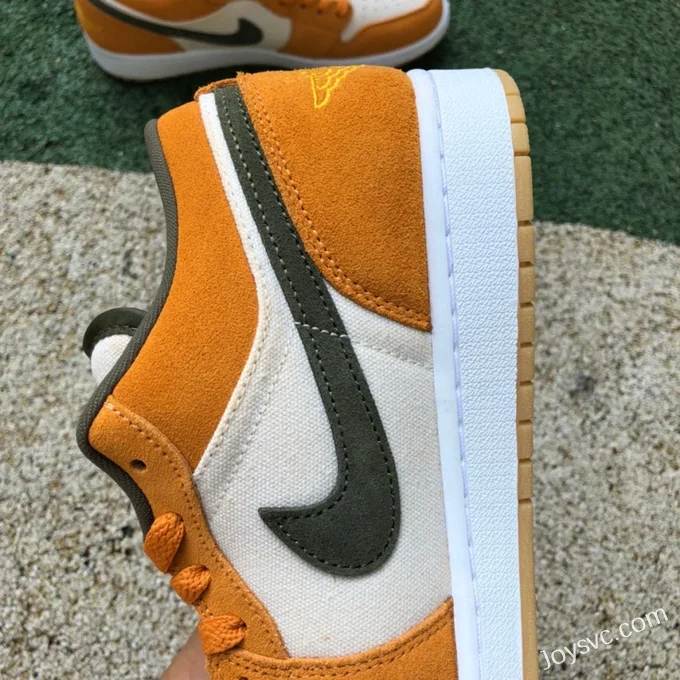 Air Jordan 1 Low DH6931-102 Orange Yellow Retro