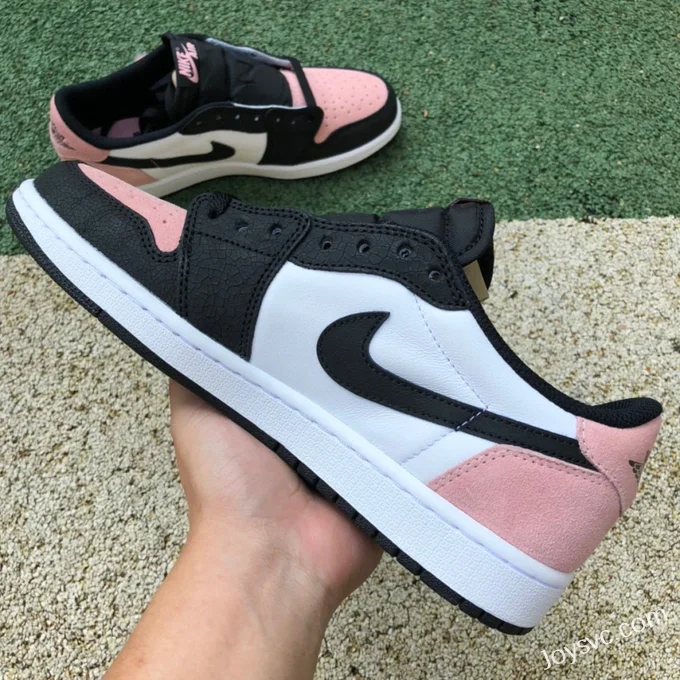 Air Jordan 1 Low CZ0790-061 Black Pink Retro