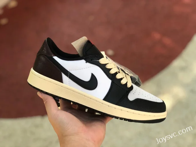 Air Jordan 1 Low CZ0790-061 Black White Brown Retro