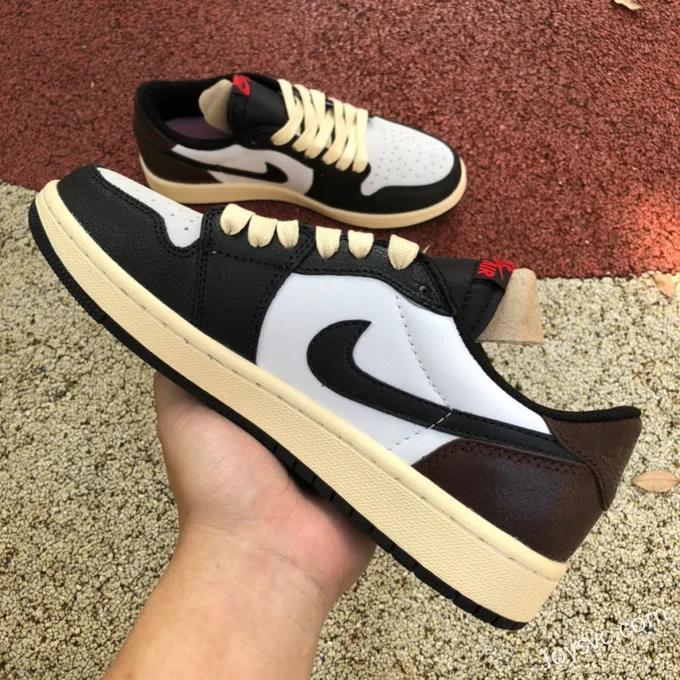 Air Jordan 1 Low CZ0790-061 Black White Brown Retro