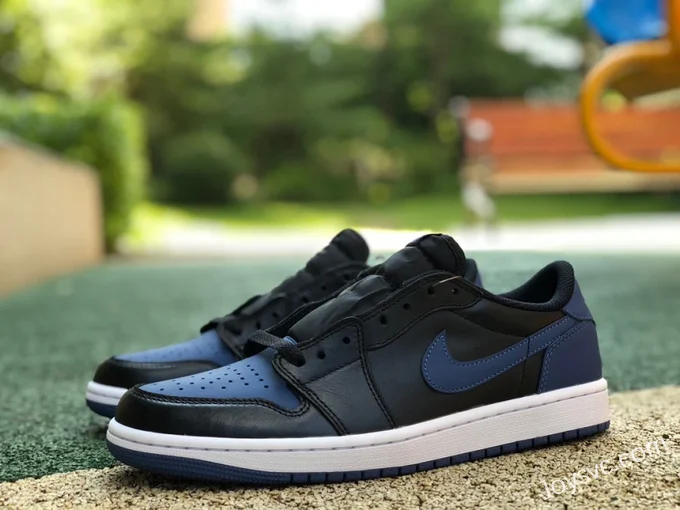 Air Jordan 1 Low CZ0790-041 Black Blue Retro