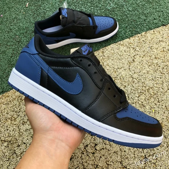 Air Jordan 1 Low CZ0790-041 Black Blue Retro