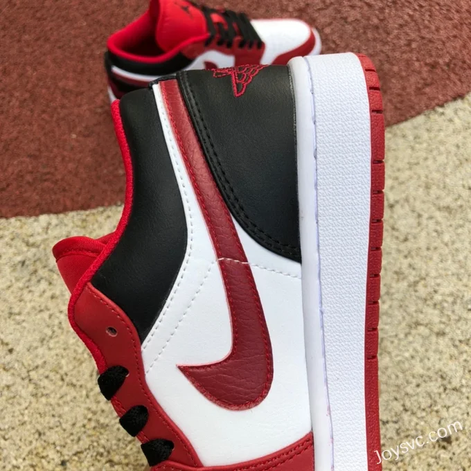 Air Jordan 1 Low 553558-163 Red White Black Retro