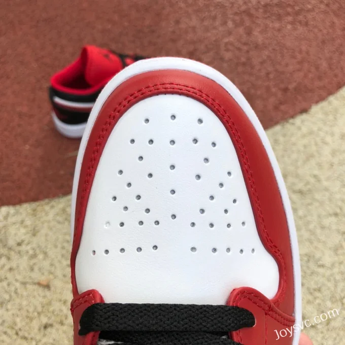 Air Jordan 1 Low 553558-163 Red White Black Retro