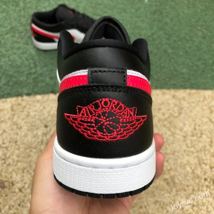 Air Jordan 1 Low DC0774-004 Black Red Pink No Resale Retro