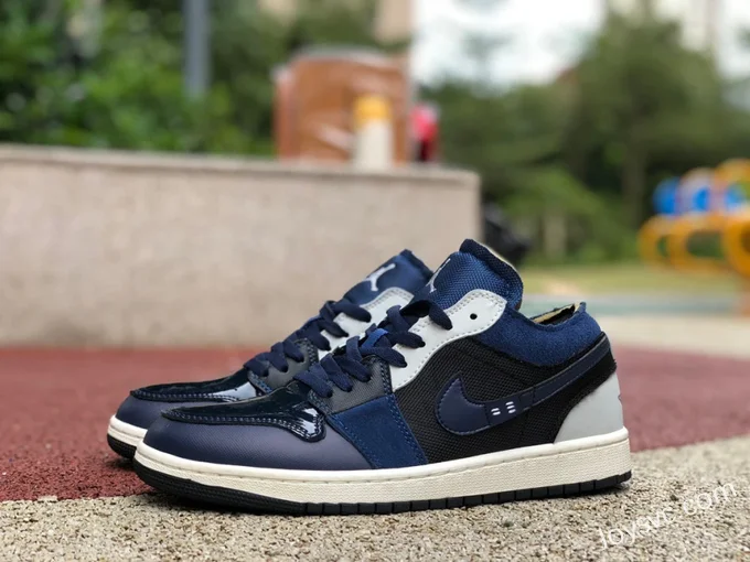 Air Jordan 1 Low SE Craft DR8867-400 Obsidian