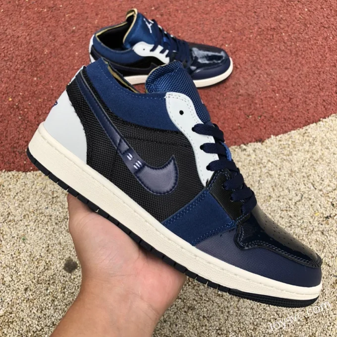 Air Jordan 1 Low SE Craft DR8867-400 Obsidian