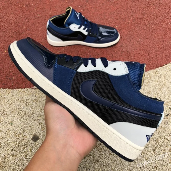 Air Jordan 1 Low SE Craft DR8867-400 Obsidian