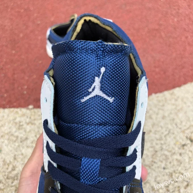 Air Jordan 1 Low SE Craft DR8867-400 Obsidian